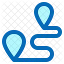 Route Location Map Icon