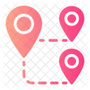 Route Location Map Icon