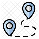 Route Gps Position Icon