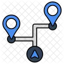 Route Location Direction Icon