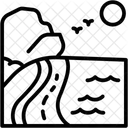 Route côtière  Icône