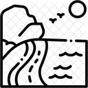 Route côtière  Icône
