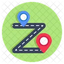 Route Location Direction Icon