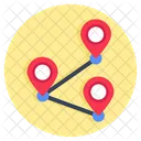 Route Location Direction Icon