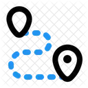 Route Map Gps Icon