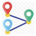 Route Way Journey Icon