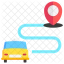 Route Location Map Icône