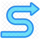 Route Sicherheits PIN Kartenstandort Symbol