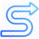Route Sicherheits PIN Kartenstandort Symbol