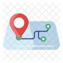 Route Map Track Map Map Navigation Icon