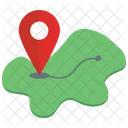 Route Map Track Icon