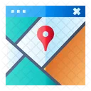 Route Pin Location Icon