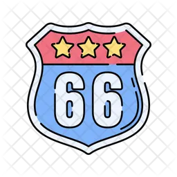 Route  sign  Icon