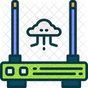 Router Cloud Server Icon