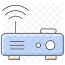 Router Awesome Lineal Color Icon Icon