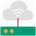 Cloud Computing Router Icon