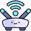 Router Kawaii Office Icon