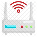 Router Wifi Signal Wireless Internet Icon