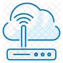 Router Internet Cloud Icon