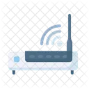 ブロードバンド、ルーター、 Wifi アイコン