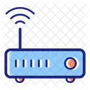 Wireless Router Technology Icon