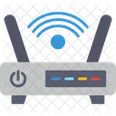 Router Antenna Communication アイコン