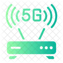 5 G Router Device Icon