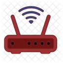 Router Wi Fi Signals Icon