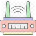 Router Lineal Color Icon Icon