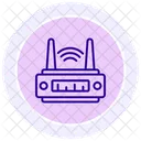 Router Color Circle Icon Icon