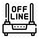 Router Offline No Signal Icon