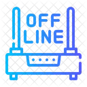 Router Offline No Signal Icon