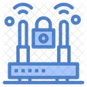 Router Security Internet Security Router Lock Icon