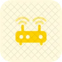Router Share Double Signal  Icon