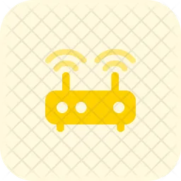 Router Share Double Signal  Icon