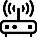 Router Teilen Starkes Signal Symbol