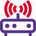 Router teilen starkes Signal  Symbol