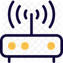 Router Teilen Starkes Signal Router Teilen Router Symbol