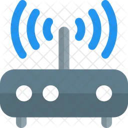 Router Share Strong Signal  Icon