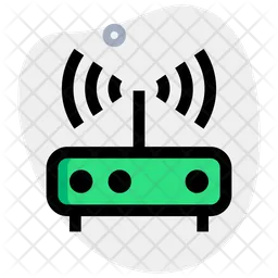 Router Share Strong Signal  Icon