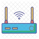 Router Table Lineal Style Iconscience And Innovation Pack Icon