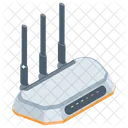 Routeur Peripherique Reseau Concentrateur Internet Icon