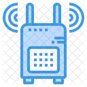 Routeur Talkie Walkie Communication Icon