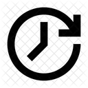 Arrow Time Clock Icon