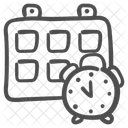 Routine Calendar Work Schedule Icon