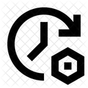 Arrow Time Clock Icon