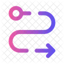 Routing Daten Navigation Symbol