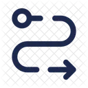 Routing Daten Navigation Symbol