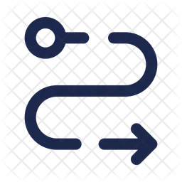 Routenplanung  Symbol
