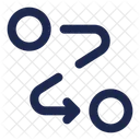 Routing Daten Navigation Symbol